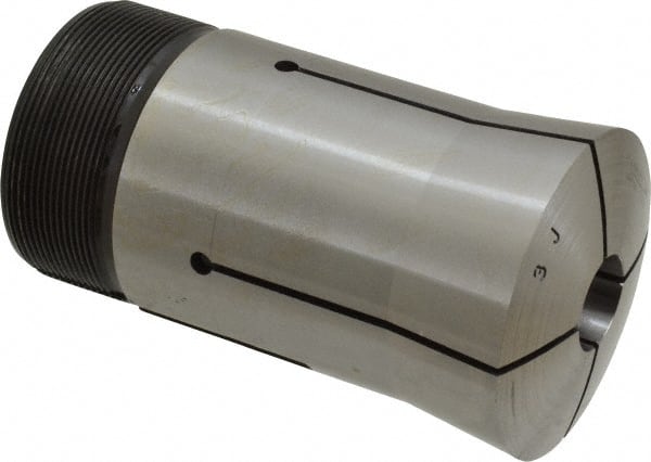 Lyndex - 5/8 Inch Round 3J Collet - 3-3/4 Inch Overall Length, 1.988-20 Inch External Thread - Exact Tooling