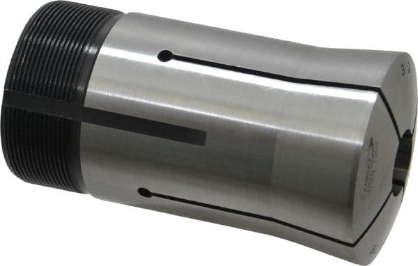 Lyndex - 11/16 Inch Round 3J Collet - 3-3/4 Inch Overall Length, 1.988-20 Inch External Thread - Exact Tooling