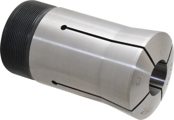 Lyndex - 57/64 Inch Round 3J Collet - 3-3/4 Inch Overall Length, 1.988-20 Inch External Thread - Exact Tooling