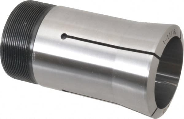 Lyndex - 1-11/16 Inch Round 3J Collet - 3-3/4 Inch Overall Length, 1.988-20 Inch External Thread - Exact Tooling