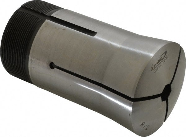 Lyndex - 3/8 Inch Hex 3J Collet - 3-3/4 Inch Overall Length, 1.988-20 Inch External Thread - Exact Tooling