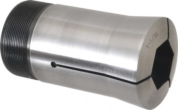 Lyndex - 1-1/16 Inch Hex 3J Collet - 3-3/4 Inch Overall Length, 1.988-20 Inch External Thread - Exact Tooling