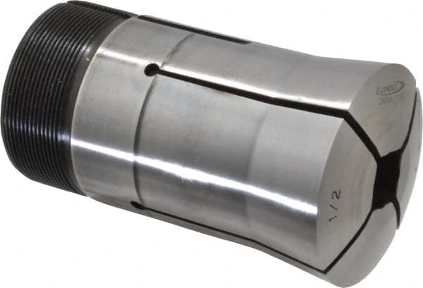 Lyndex - 1/2 Inch Square 3J Collet - 3-3/4 Inch Overall Length, 1.988-20 Inch External Thread - Exact Tooling