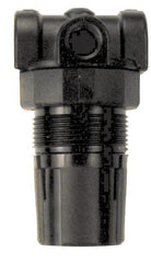Coilhose Pneumatics - 1/4 NPT Port, 9 CFM, Zinc Miniature Regulator - 0 to 50 psi Range, 250 Max psi Supply Pressure, 1/8" Gauge Port Thread, 1-1/2" Wide x 2-7/8" High - Exact Tooling