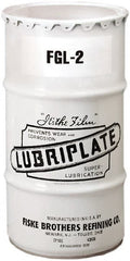 Lubriplate - 120 Lb Drum Aluminum General Purpose Grease - White, Food Grade, 400°F Max Temp, NLGIG 2, - Exact Tooling