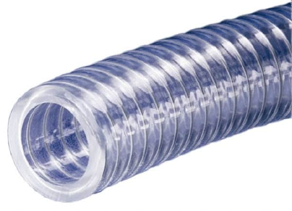 Kuriyama of America - 3/8" ID x 5/8" OD, 100' Long, PVC Tube - Clear, 150 Max psi - Exact Tooling