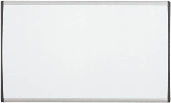 Quartet - 11" High x 14" Wide Enameled Steel Magnetic Marker Board - Aluminum Frame, 1-1/2" Deep, Includes Mounting Kit - Exact Tooling