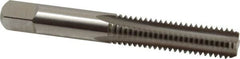 Union Butterfield - 3/8-16 UNC 2B/3B 4 Flute Bright Finish High Speed Steel Straight Flute Standard Hand Tap - Bottoming, Right Hand Thread, 2-15/16" OAL, 1-1/4" Thread Length, H3 Limit, Oversize - Exact Tooling