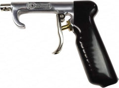 Coilhose Pneumatics - Standard Safety Pistol Grip Blow Gun - 1/4 NPT, 5" Tube Length, Aluminum - Exact Tooling