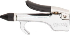 Coilhose Pneumatics - Rubber Thumb Lever Blow Gun - 1/4 NPT, Zinc - Exact Tooling