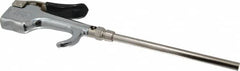 Coilhose Pneumatics - Safety Extension Tube Thumb Lever Blow Gun - 1/4 NPT, 6" Tube Length - Exact Tooling