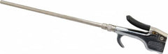 Coilhose Pneumatics - Safety Extension Tube Thumb Lever Blow Gun - 1/4 NPT, 10" Tube Length - Exact Tooling