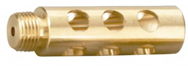 Coilhose Pneumatics - Blow Gun Safety Booster Nozzle - 1/8 NPSM, 1-1/2" Hose Length - Exact Tooling