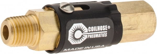Coilhose Pneumatics - 1/4" Outlet, 145 Max psi, Inline Filters, Regulators & Lubricators - Pressure Regulator - Exact Tooling