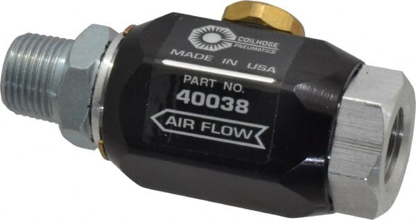 Coilhose Pneumatics - 3/8" Outlet, Inline Filters, Regulators & Lubricators - Lubricator - Exact Tooling