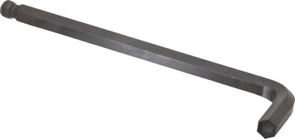 Eklind - 14mm Hex, Long Arm, Ball End Hex Key - 9-5/32" OAL, Metric System of Measurement - Exact Tooling