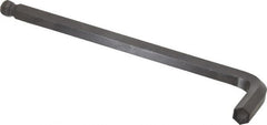 Eklind - 14mm Hex, Long Arm, Ball End Hex Key - 9-5/32" OAL, Metric System of Measurement - Exact Tooling