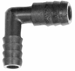NewAge Industries - 3/8" Barb, Multiple Barbed Tube Union Elbow - Nylon - Exact Tooling