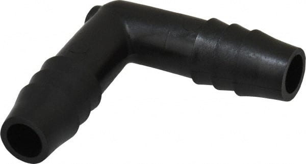 NewAge Industries - 3/8" Barb, Multiple Barbed Tube Union Elbow - Polyethylene - Exact Tooling