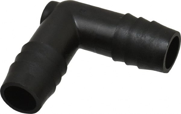 NewAge Industries - 1/2" Barb, Multiple Barbed Tube Union Elbow - Polyethylene - Exact Tooling