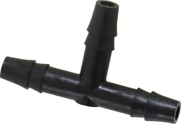 NewAge Industries - 1/4" Barb, Multiple Barbed Tube Union Tee - Polyethylene - Exact Tooling