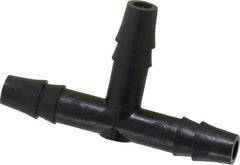 NewAge Industries - 1/4" Barb, Multiple Barbed Tube Union Tee - Polyethylene - Exact Tooling