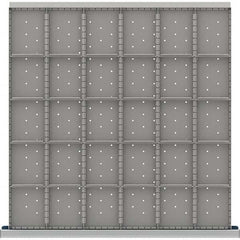 LISTA - 30-Compartment Drawer Divider Layout for 3.15" High Drawers - Exact Tooling