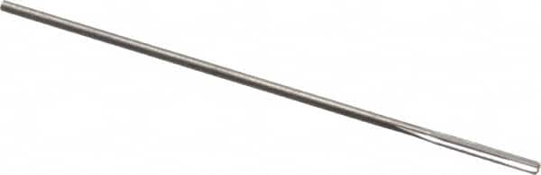 Hertel - 0.0365" Solid Carbide 4 Flute Chucking Reamer - Straight Flute, 0.0365" Straight Shank, 1/4" Flute Length, 1-1/2" OAL - Exact Tooling