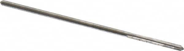 Hertel - 0.045" Solid Carbide 4 Flute Chucking Reamer - Straight Flute, 0.045" Straight Shank, 3/8" Flute Length, 1-1/2" OAL - Exact Tooling
