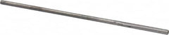 Hertel - 0.046" Solid Carbide 4 Flute Chucking Reamer - Straight Flute, 0.046" Straight Shank, 3/8" Flute Length, 1-1/2" OAL - Exact Tooling