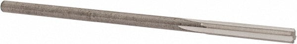 Hertel - 0.084" Solid Carbide 4 Flute Chucking Reamer - Straight Flute, 0.084" Straight Shank, 1/2" Flute Length, 2" OAL - Exact Tooling