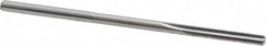 Hertel - 0.099" Solid Carbide 4 Flute Chucking Reamer - Straight Flute, 0.099" Straight Shank, 5/8" Flute Length, 2-1/4" OAL - Exact Tooling