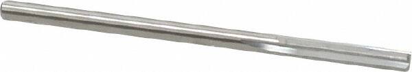 Hertel - 0.1265" Solid Carbide 4 Flute Chucking Reamer - Straight Flute, 0.1265" Straight Shank, 5/8" Flute Length, 2-1/4" OAL - Exact Tooling