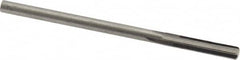 Hertel - 0.139" Solid Carbide 4 Flute Chucking Reamer - Straight Flute, 0.139" Straight Shank, 3/4" Flute Length, 2-1/2" OAL - Exact Tooling