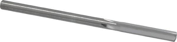 Hertel - 0.142" Solid Carbide 4 Flute Chucking Reamer - Straight Flute, 0.142" Straight Shank, 3/4" Flute Length, 2-1/2" OAL - Exact Tooling