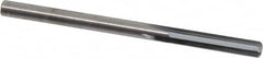 Hertel - 0.195" Solid Carbide 4 Flute Chucking Reamer - Straight Flute, 0.195" Straight Shank, 1" Flute Length, 3" OAL - Exact Tooling