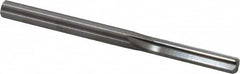 Hertel - 0.23" Solid Carbide 4 Flute Chucking Reamer - Straight Flute, 0.23" Straight Shank, 1" Flute Length, 3" OAL - Exact Tooling