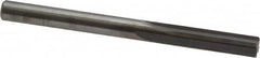 Hertel - 1/4" Solid Carbide 4 Flute Chucking Reamer - Straight Flute, 1/4" Straight Shank, 1" Flute Length, 3" OAL - Exact Tooling