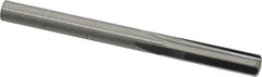 Hertel - 1/4" Solid Carbide 4 Flute Chucking Reamer - Straight Flute, 1/4" Straight Shank, 1" Flute Length, 3" OAL - Exact Tooling