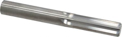 Hertel - 1/2" Solid Carbide 6 Flute Chucking Reamer - Straight Flute, 0.47" Straight Shank, 1-1/2" Flute Length, 4" OAL - Exact Tooling