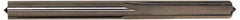 Hertel - 11.5mm Solid Carbide 6 Flute Chucking Reamer - Straight Flute, 0.4528" Straight Shank, 1-3/8" Flute Length, 4" OAL - Exact Tooling