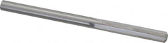 Hertel - #9 Solid Carbide 4 Flute Chucking Reamer - Straight Flute, Straight Shank, 1" Flute Length, 3" OAL - Exact Tooling