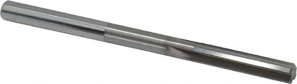 Hertel - #13 Solid Carbide 4 Flute Chucking Reamer - Straight Flute, Straight Shank, 7/8" Flute Length, 2-3/4" OAL - Exact Tooling