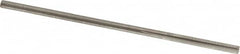 Hertel - #51 Solid Carbide 4 Flute Chucking Reamer - Straight Flute, Straight Shank, 1/2" Flute Length, 1-3/4" OAL - Exact Tooling
