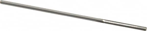 Hertel - #57 Solid Carbide 4 Flute Chucking Reamer - Straight Flute, Straight Shank, 3/8" Flute Length, 1-1/2" OAL - Exact Tooling
