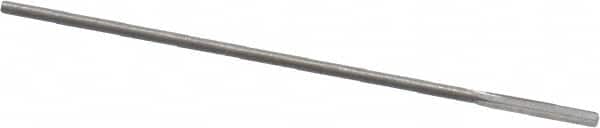 Hertel - #59 Solid Carbide 4 Flute Chucking Reamer - Straight Flute, Straight Shank, 1/4" Flute Length, 1-1/2" OAL - Exact Tooling