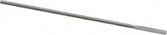 Hertel - #59 Solid Carbide 4 Flute Chucking Reamer - Straight Flute, Straight Shank, 1/4" Flute Length, 1-1/2" OAL - Exact Tooling