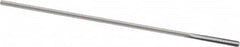 Hertel - #60 Solid Carbide 4 Flute Chucking Reamer - Straight Flute, Straight Shank, 1/4" Flute Length, 1-1/2" OAL - Exact Tooling