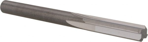 Hertel - Letter C Solid Carbide 4 Flute Chucking Reamer - Straight Flute, Straight Shank, 1" Flute Length, 3" OAL - Exact Tooling