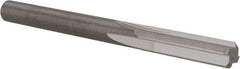 Hertel - Letter C Solid Carbide 4 Flute Chucking Reamer - Straight Flute, Straight Shank, 1" Flute Length, 3" OAL - Exact Tooling